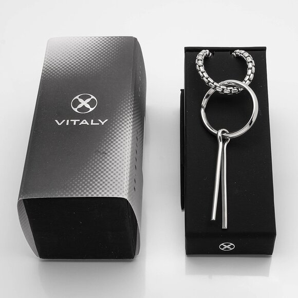 Vitaly Pin Pendant with 925 Sterling Silver Chain - 62cm - Picture 8 of 8